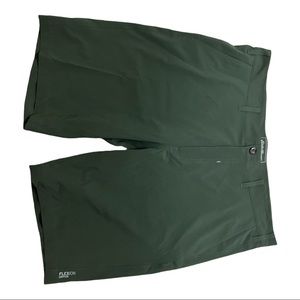Forest Green Hybrid Eddie Bauer Shorts